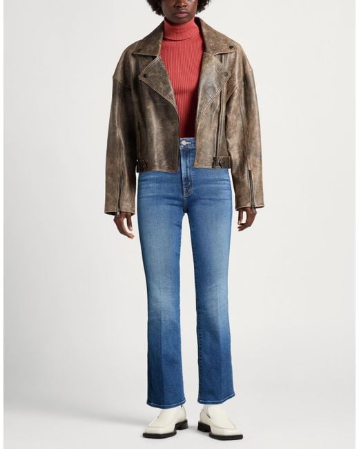 Mother Blue Jeans Cotton, Polyester, Polyamide