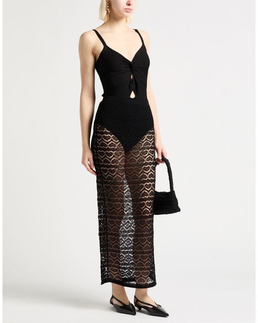 Marco Rambaldi Black Maxi Skirts