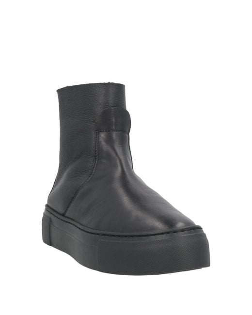Agl Attilio Giusti Leombruni Black Ankle Boots Leather