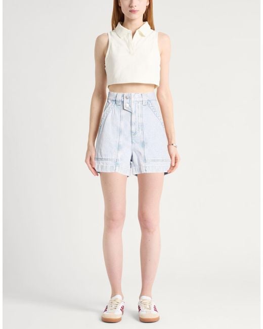 Isabel Marant Blue Denim Shorts