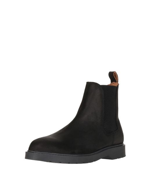 SELECTED Black Ankle Boots for men
