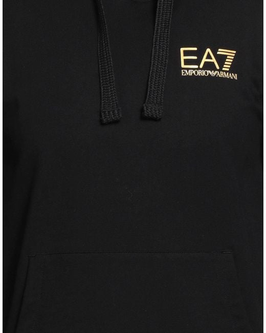 EA7 Black Sweatshirts for men