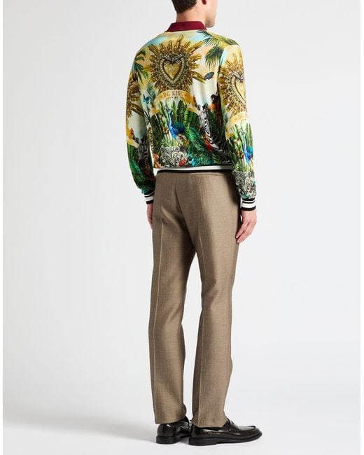 Dolce & Gabbana Yellow Jumper for men