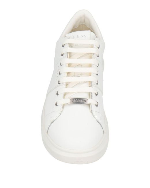 Guess White Trainers for men