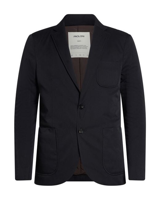 Paoloni Blue Blazer for men