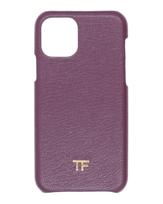 Tom Ford Purple Plum Covers & Cases Goat Skin, Brass