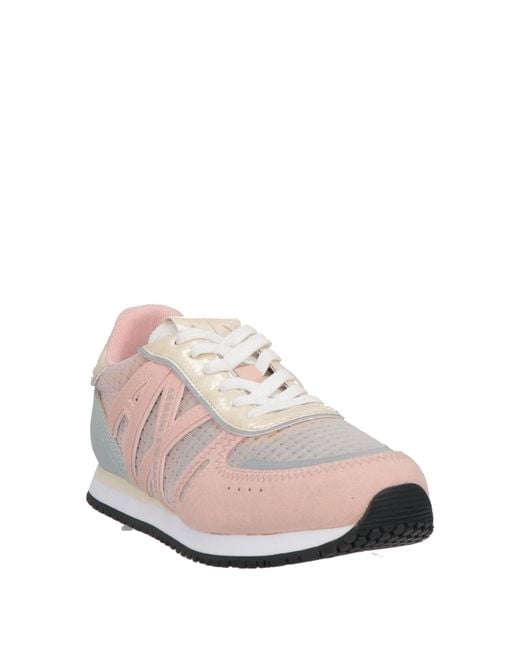 ARMANI EXCHANGE Pink Trainers