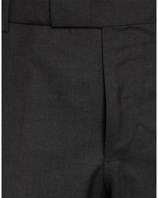 Dunhill Black Pants Wool for men