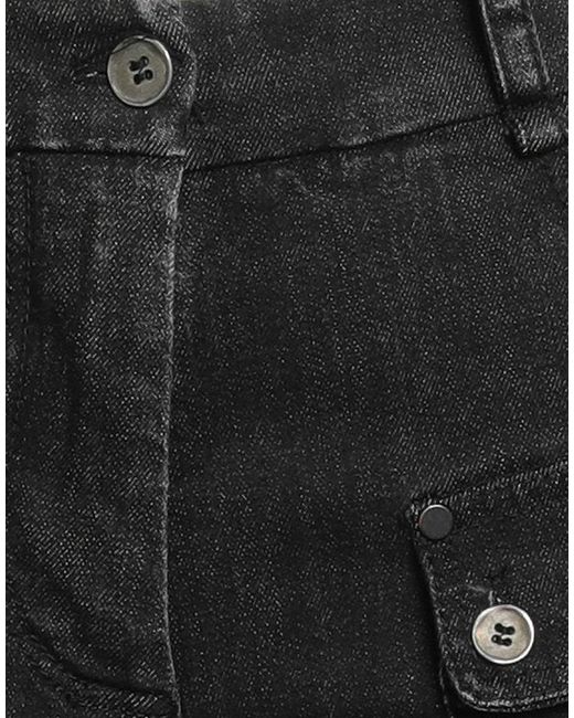 Masnada Black Jeans Cotton, Elastane