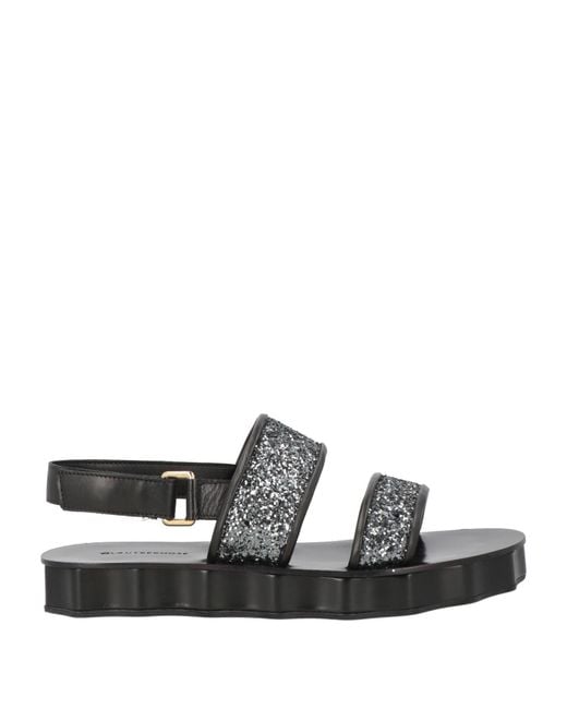 L'Autre Chose Black Sandals