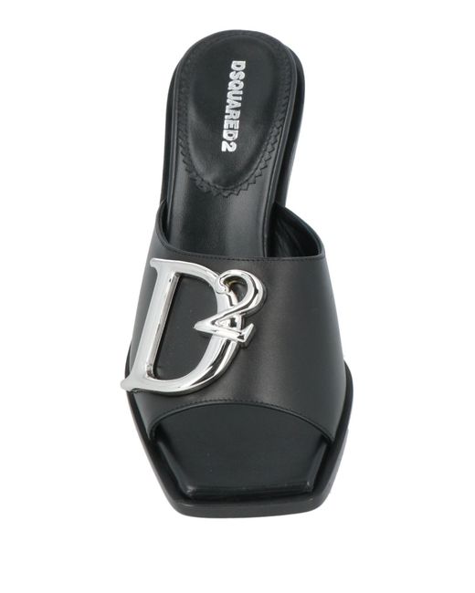 DSquared² Black Sandale