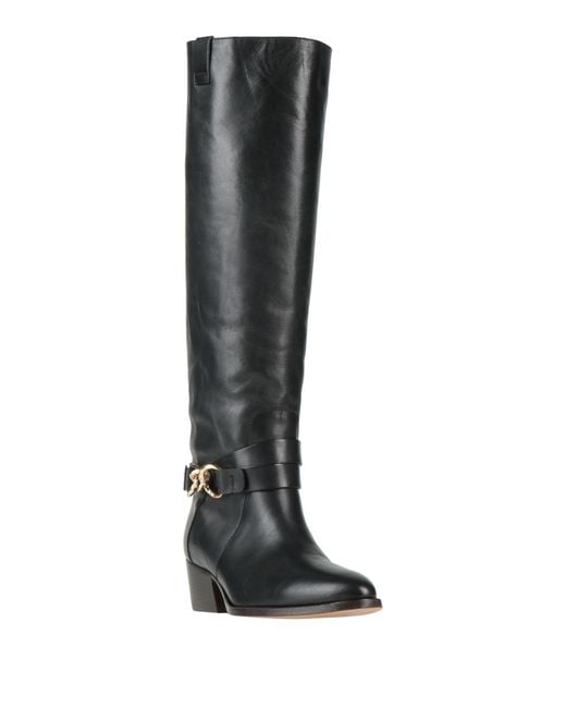 Ulla Johnson Black Stiefel