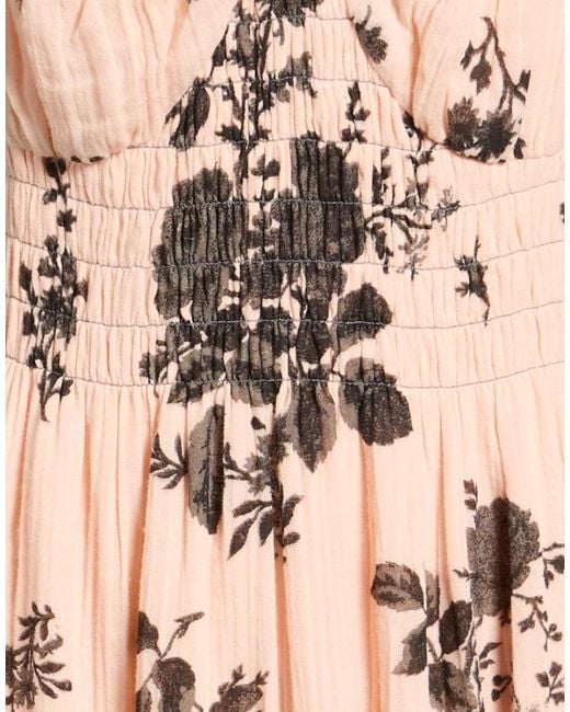 Free People Pink Light Maxi Dress Cotton