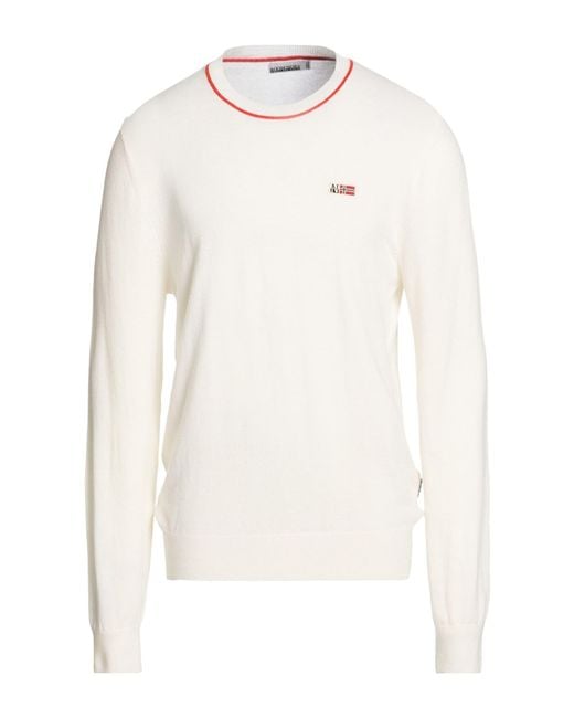 Pullover Napapijri pour homme en coloris White