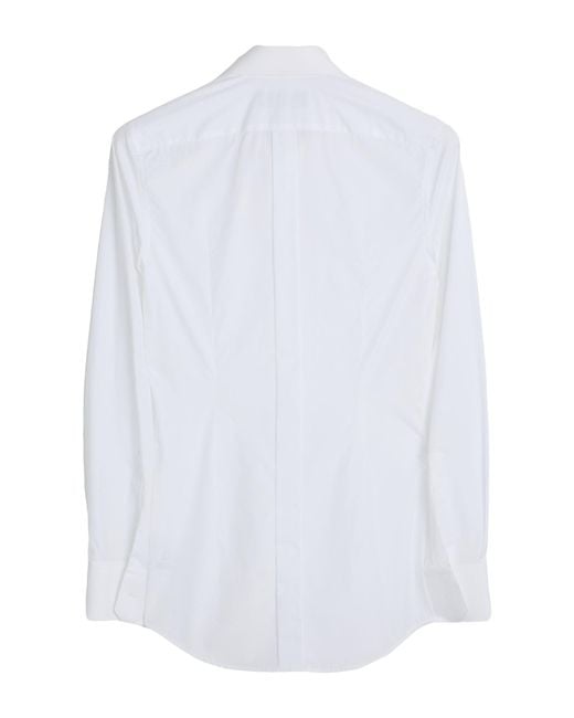 Dolce & Gabbana White Shirt Cotton for men