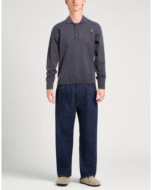 Maison Kitsuné Blue Sweaters for men