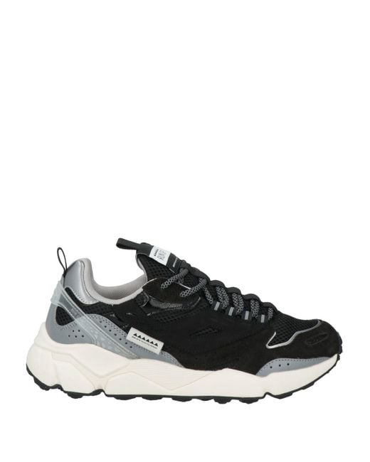 RUN OF Black Trainers for men