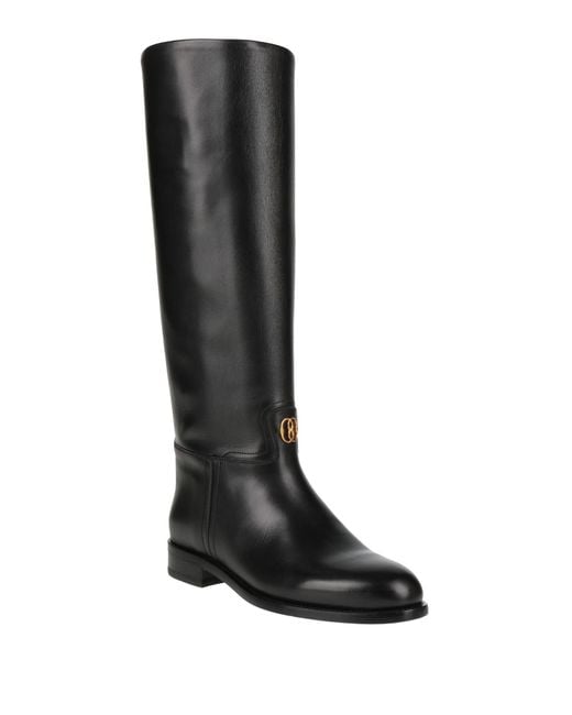 Bally Black Stiefel