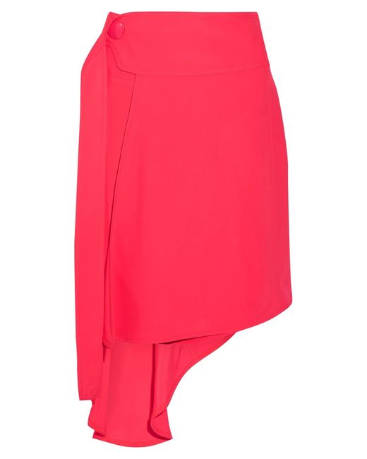 Marni Red Midi Skirt