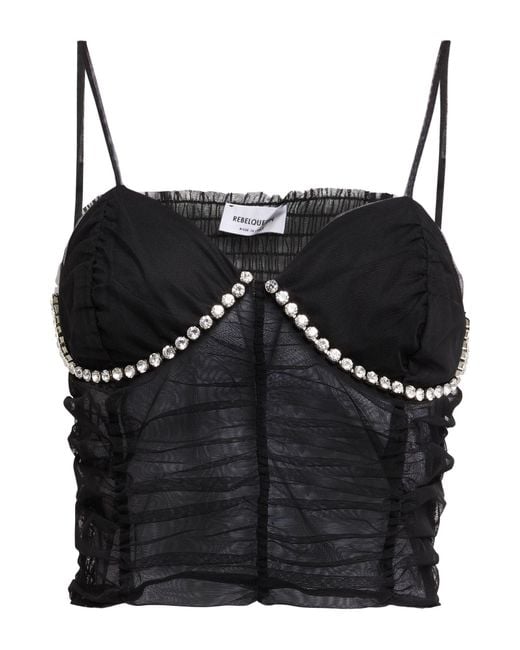 Rebel Queen Black Tops