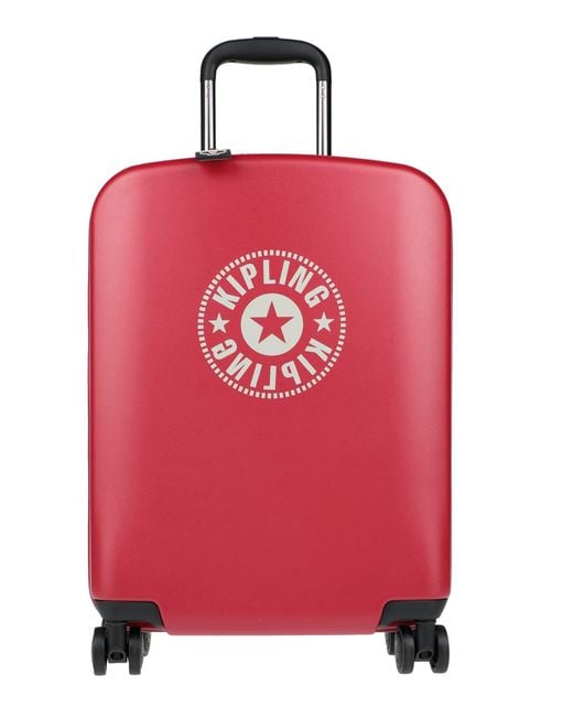 Kipling Red Wheeled luggage