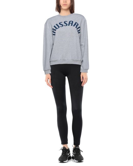 Trussardi Gray Sweatshirt