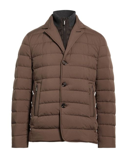 Moorer Brown Puffer for men