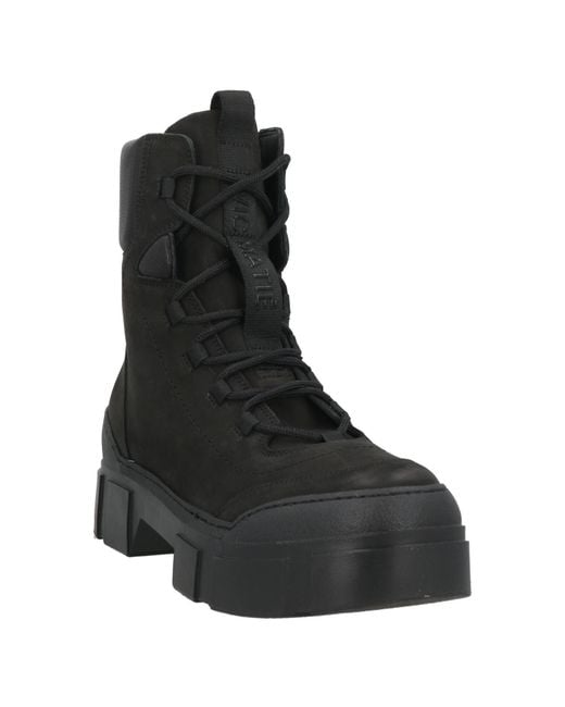 Vic Matié Black Ankle Boots