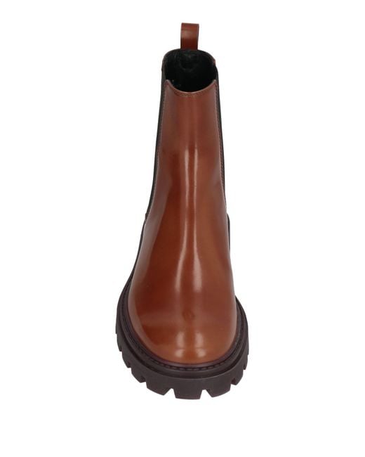 Tod's Brown Ankle Boots