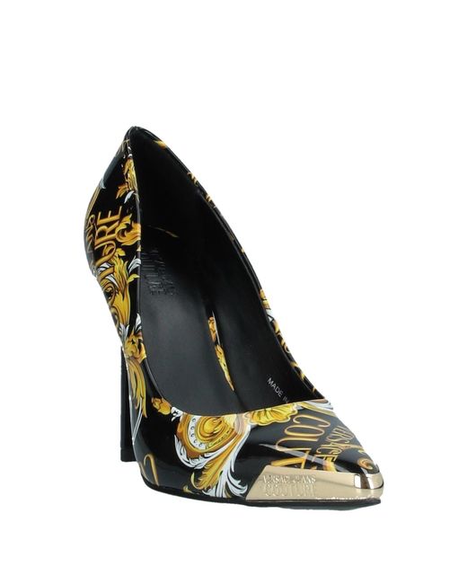 Versace Jeans Couture Metallic Pumps