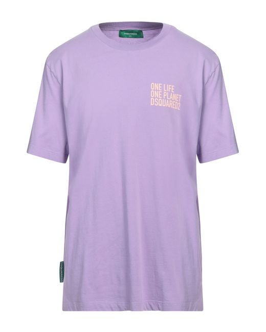 DSquared² Purple T-shirt for men