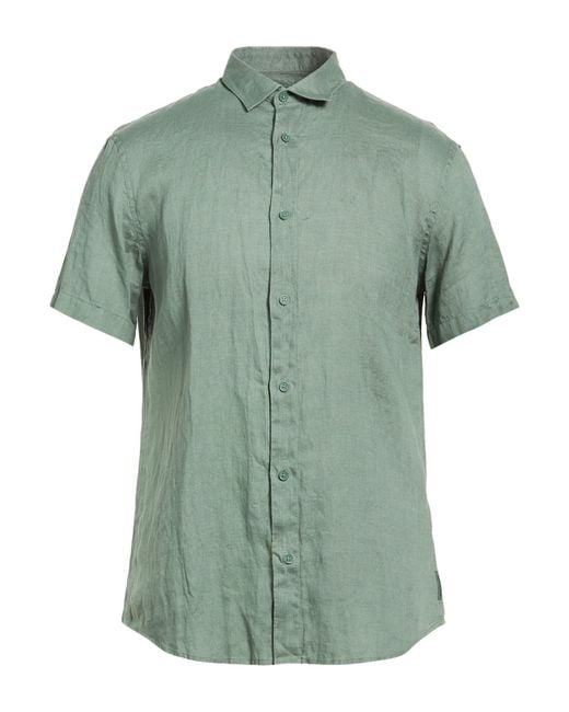ARMANI EXCHANGE Green Shirts for men