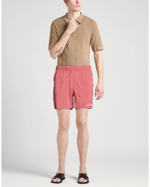 Shorts E Bermuda di Represent in Pink da Uomo