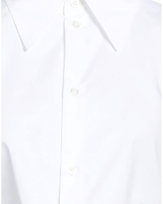 Ann Demeulemeester White Shirt Cotton