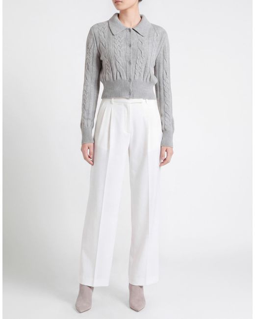Ermanno Scervino Gray Cardigan Cashmere