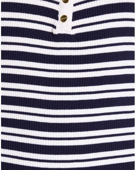 Guess Blue Bodysuit Viscose, Polyamide