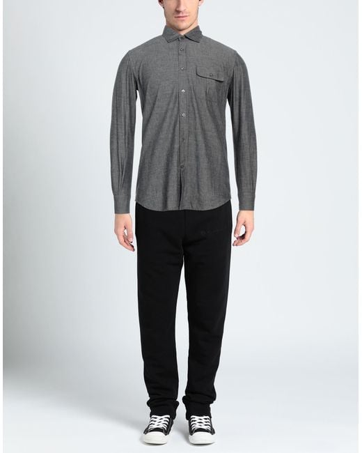 Glanshirt Gray Shirt for men