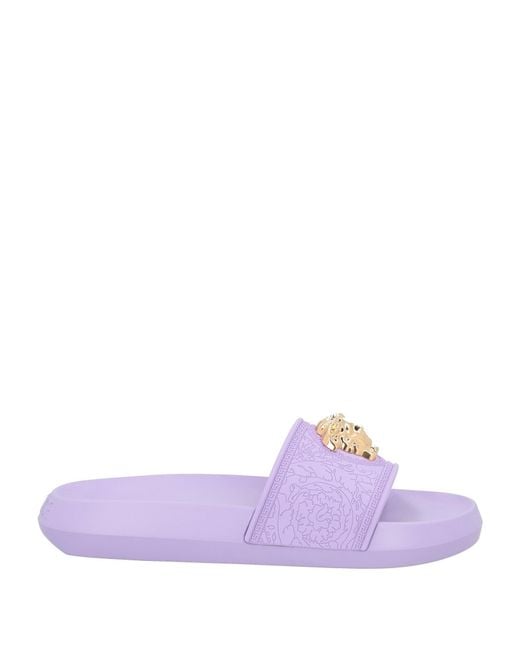 Versace Purple Sandals