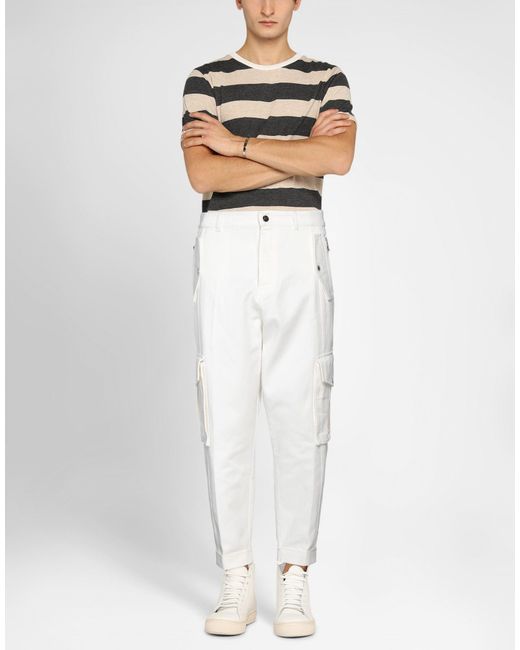 Balmain White Jeans for men