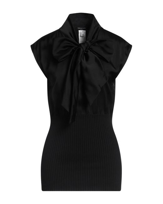 Fabiana Filippi Black Top Viscose, Cotton