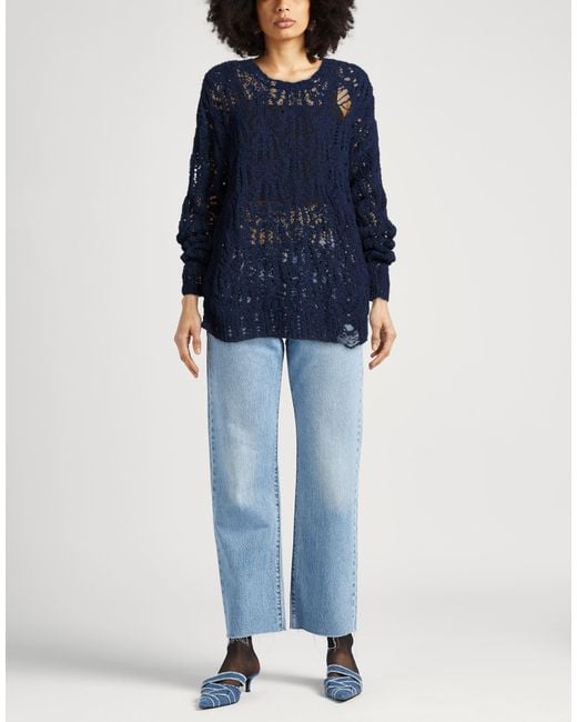 DSquared² Blue Midnight Sweater Viscose, Polyester