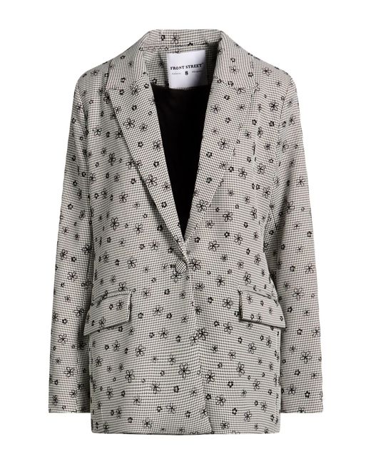 FRONT STREET 8 Gray Blazer