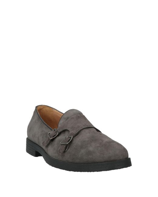 Antica Cuoieria Gray Loafers for men