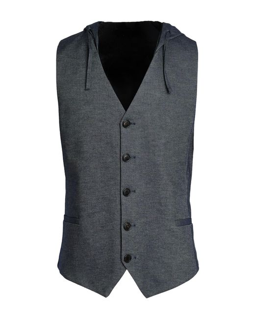 Kris Van Assche Black Tailored Vest Cotton for men