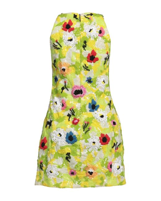 MSGM Yellow Mini Dress