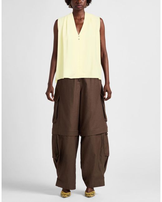 Siste's Yellow Top Polyester