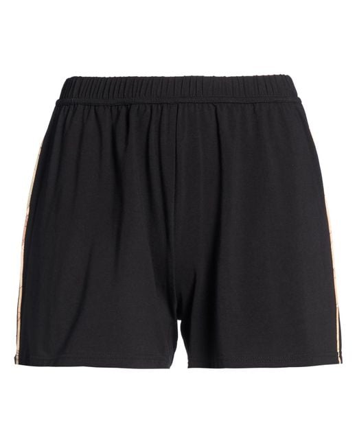 Alviero Martini 1A Classe Black Shorts & Bermuda Shorts Cotton, Elastane