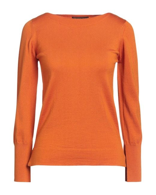 Pullover Alpha Studio en coloris Orange
