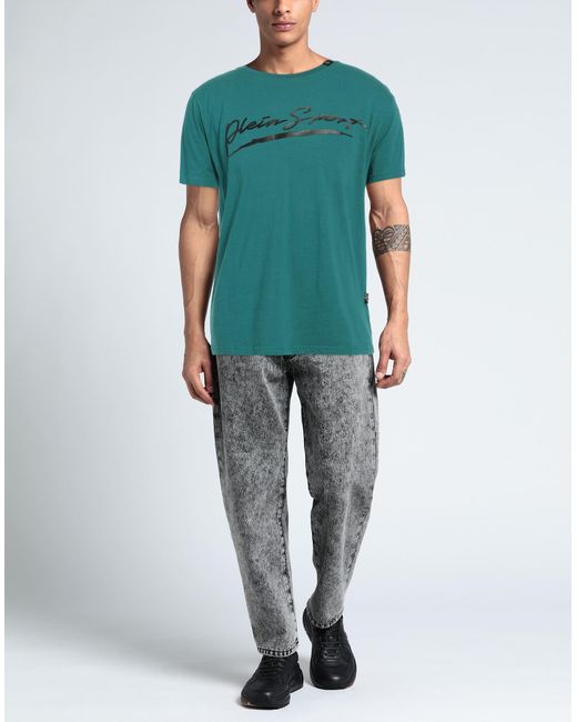 Philipp Plein Green T-shirt for men
