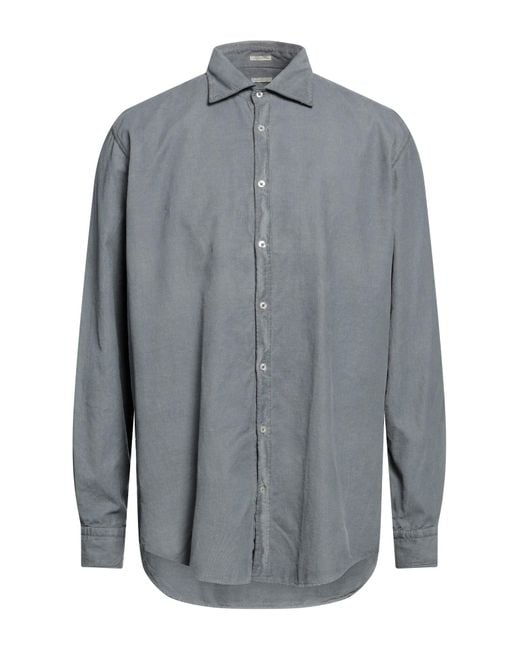 Massimo Alba Gray Shirt for men